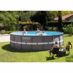 Intex Ultra Frame XTR Pool - 610 X 122 Cm - Met Zandfilterpomp En Accessoires -Bestway Verkoop 26332 in use 1 1