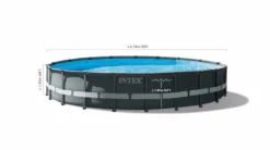 Intex Ultra Frame XTR Pool - 610 X 122 Cm - Met Zandfilterpomp En Accessoires -Bestway Verkoop 26334gn zwembadformaat