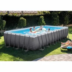 Intex Ultra Frame XTR Pool - 732 X 366 X 132 Cm - Met Zandfilterpomp En Accessoires -Bestway Verkoop 26362 in use
