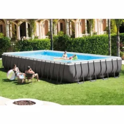 Intex Ultra Frame XTR Pool - 975 X 488 X 132 Cm - Met Zandfilterpomp En Accessoires -Bestway Verkoop 26372 in use