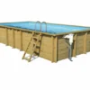Weva Rectangle 6 X 3 Houten Zwembad (hoogte 1,46) -Bestway Verkoop 27196210 weva rectangle 8x4 h146