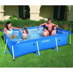 Intex Metal Frame Pool - 220 X 150 X 60 Cm -Bestway Verkoop 28270 02