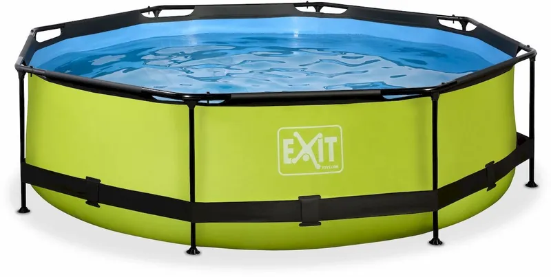 EXIT TOYS EXIT Lime Zwembad - 300 X 76 Cm - Met Filterpomp 3 EXIT TOYS EXIT Lime Zwembad - 300 X 76 Cm - Met Filterpomp