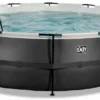 EXIT TOYS EXIT Black Leather Zwembad - 488 X 122 Cm - Met Zandfilterpomp En Trap -Bestway Verkoop 615 1200 exit 30 27 16 20 int 1