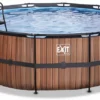 EXIT TOYS EXIT Wood Zwembad - 427 X 122 Cm - Met Zandfilterpomp En Trap 1 EXIT TOYS EXIT Wood Zwembad - 427 X 122 Cm - Met Zandfilterpomp En Trap -Bestway Verkoop 650 1200 exit 30 27 14 10 int 1
