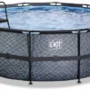 EXIT TOYS EXIT Stone Zwembad - 427 X 122 Cm - Met Zandfilterpomp En Trap -Bestway Verkoop 658 1200 exit 30 27 14 00 int 1