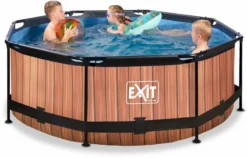 EXIT TOYS EXIT Wood Zwembad - 244 X 76 Cm - Met Filterpomp -Bestway Verkoop 766 1200 exit 30 12 08 10 int 4