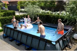 EXIT TOYS EXIT Stone Zwembad - 540 X 250 X 100 Cm - Met Zandfilterpomp En Trap -Bestway Verkoop 808 1200 exit 30 17 53 00 int 12