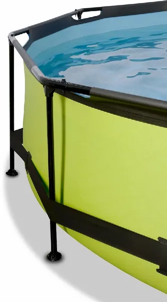 EXIT TOYS EXIT Lime Zwembad - 244 X 76 Cm - Met Filterpomp 4 EXIT TOYS EXIT Lime Zwembad - 244 X 76 Cm - Met Filterpomp - Afbeelding 2