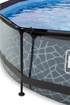 EXIT TOYS EXIT Stone Zwembad - 300 X 76 Cm - Met Filterpomp -Bestway Verkoop 900 602 exit 30 12 10 00 int 2