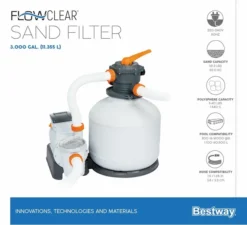 Bestway Flowclear Zandfilterpomp 11,3 M3/u -Bestway Verkoop bestway flowclear zandfilterpomp 11 3 m3uur 17