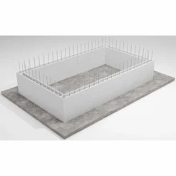 Zelfbouwpakket Zwembad 7.00 X 3.50 X 1.50 M -Bestway Verkoop blokkenset bouwkundig zwembad met staal 3