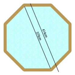 Tropic Octo 414 Houten Zwembad (hoogte 1,20) -Bestway Verkoop houtenzwembad2