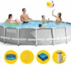 Intex Prism Frame Pool - 427 X 107 Cm - Met Filterpomp En Accessoires 2 Intex Prism Frame Pool - 427 X 107 Cm - Met Filterpomp En Accessoires -Bestway Verkoop intex prism frame pool 427 x 107 cm met filterpomp en accessoires intex prism frame pool 427 x 107 cm met filterpomp en accessoires