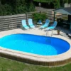 Happy Pool Ovaal Metalen Zwembad 714 X 400 Cm (hoogte 120cm) -Bestway Verkoop metalen zwembad