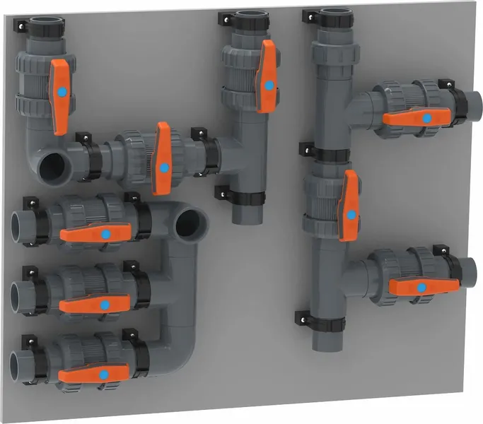 PVC Installatiepaneel Tbv Desinfectiepanelen 4 PVC Installatiepaneel Tbv Desinfectiepanelen - Afbeelding 2