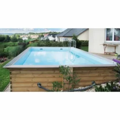 Gardipool Quartoo 9.80 X 3.50 X 1.46 M Houten Zwembad -Bestway Verkoop quartoo1