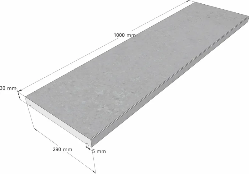 Scandi Roc Modena Randtegel - Diamond Grey 5 Scandi Roc Modena Randtegel - Diamond Grey - Afbeelding 3