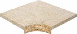 Scandi Roc Napoli Randtegel - Soft Sand -Bestway Verkoop scandi roc napoli randtegel soft sand hoek radius
