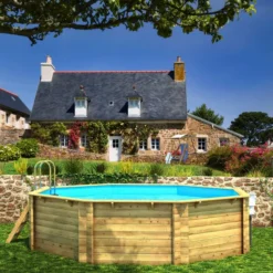 Tropic Octo 414 Houten Zwembad (hoogte 1,20) -Bestway Verkoop tropic octo 505