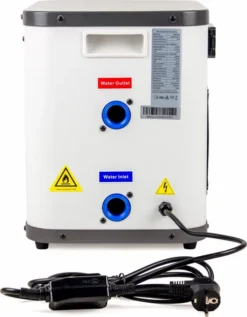 W'eau Mini Power Zwembad Warmtepomp - 5 KW -Bestway Verkoop w eau mini power 4kw zwembad warmtepomp 4 2 2