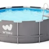 W'eau Steel Frame Zwembad - 427 X 122 Cm - Met Filterpomp En Accessoires -Bestway Verkoop weau round